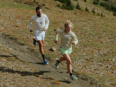 The North Face athletes trail running